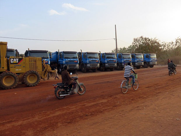 A Barikoara, première étape du lancement du chantier Barikoara-Kerou-Pehunko-Djougou …