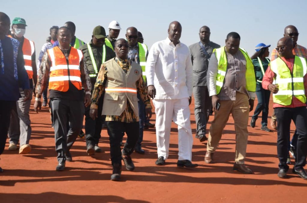 EBOMAF-BF: Le chantier du contournement Nord-Sud de la ville de Ouagadougou enregistre 87% de taux d'avancement pour 79% de délai consommé