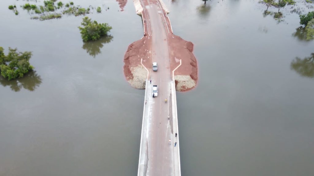 EBOMAF-TOGO: Le pont sur le fleuve Kpendjal met fin au calvaire des populations de Mandouri
