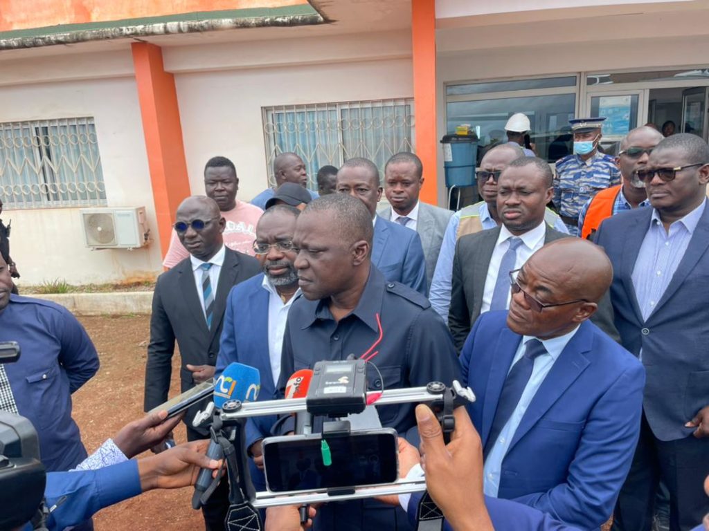 EBOMAF-CI: Les autorités ivoiriennes satisfaites des chantiers aéroportuaires de Kong et Korhogo