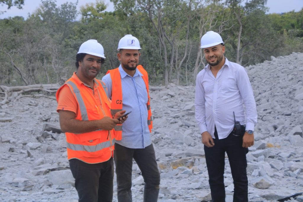 EBOMAF-CI: Une imposante carrière de granite au profit des différents chantiers