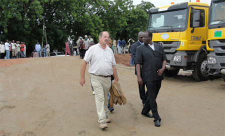 Bâtiments et travaux publics au Togo : EBOMAF s’attaque à l’international