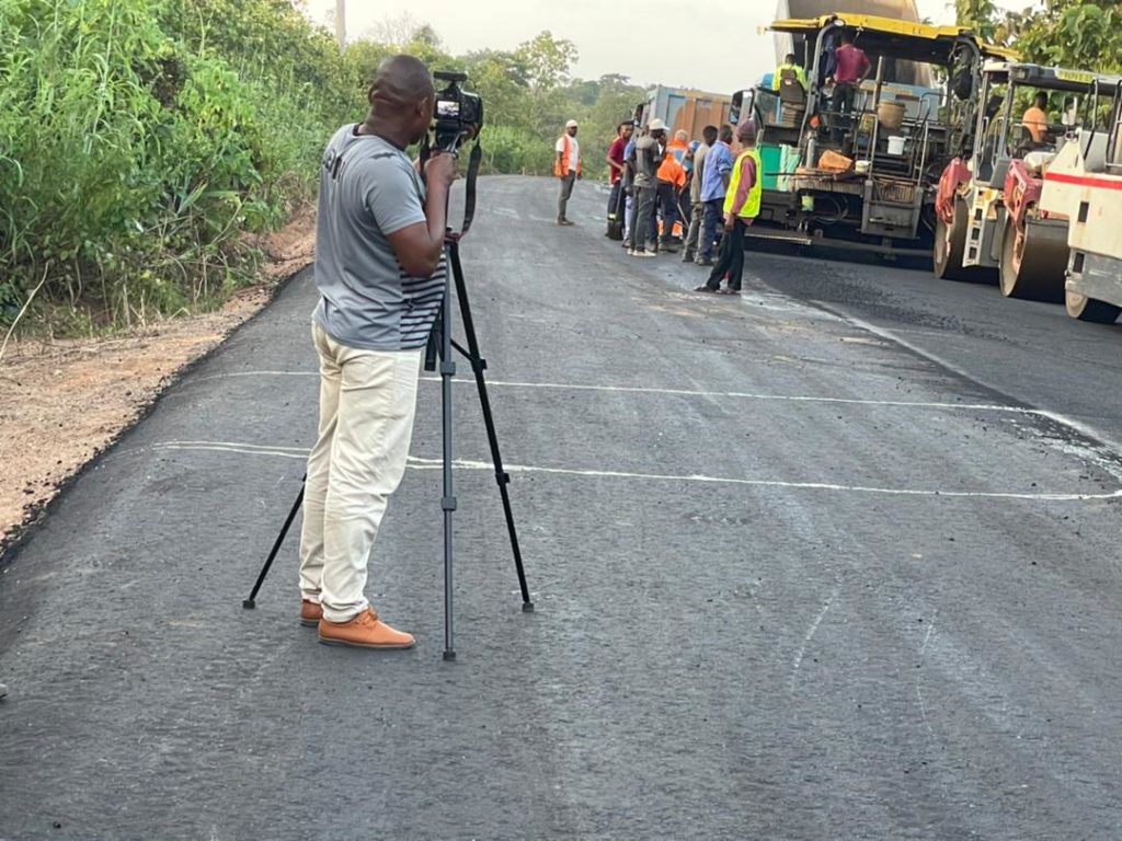 EBOMAF-BENIN: Dassa-Savalou-Bassila-Djougou enregistre 230 km de grave bitume (GB) et 131 km de béton bitumineux (BB)