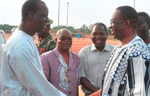 Le Premier ministre burkinabé sur le prolongement du Bd des Tensoba: EBOMAF tape dans l’œil de Luc Adolphe Tiao