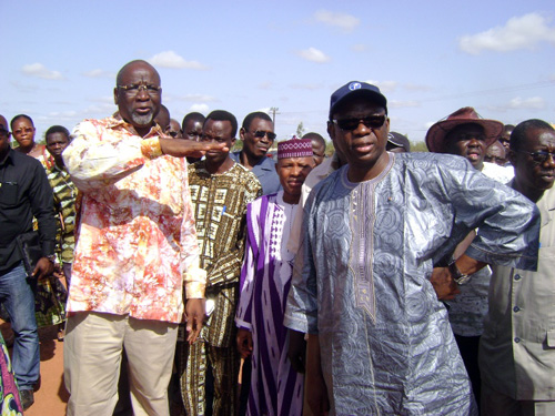 Axe du défilé à Koudougou: Le Premier ministre se met au diapason du chantier