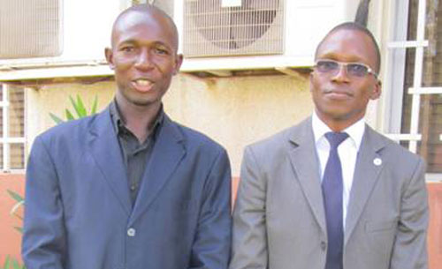Joseph Koussoubé and Souleymane Sanogo, Burkinabe students at CESAG/Dakar (Senegal): "Thanks to the CEO of EBOMAF, our dreams are now real!"