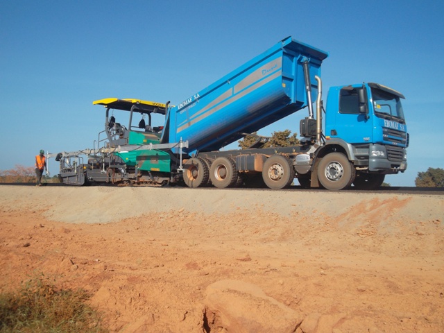 Chantiers routiers du Nord-Togo :  Les travaux avancent en toute symbiose