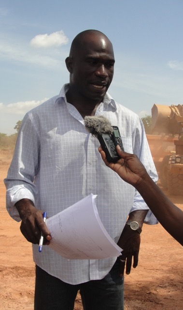 EBOMAF-TOGO : Pierre Adjeklo, Directeur des travaux sur Borgou-Mandouri : «Notre chantier progresse convenablement»