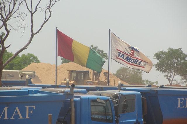 EBOMAF-GUINEE : Un déploiement matériel sans précédent dans le BTP