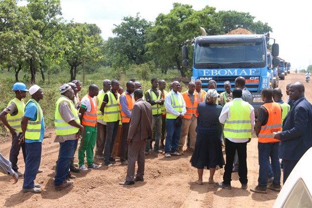 EBOMAF-BENIN : Le nouveau ministre des Travaux publics satisfait de l’évolution de Parakou-Wèwè