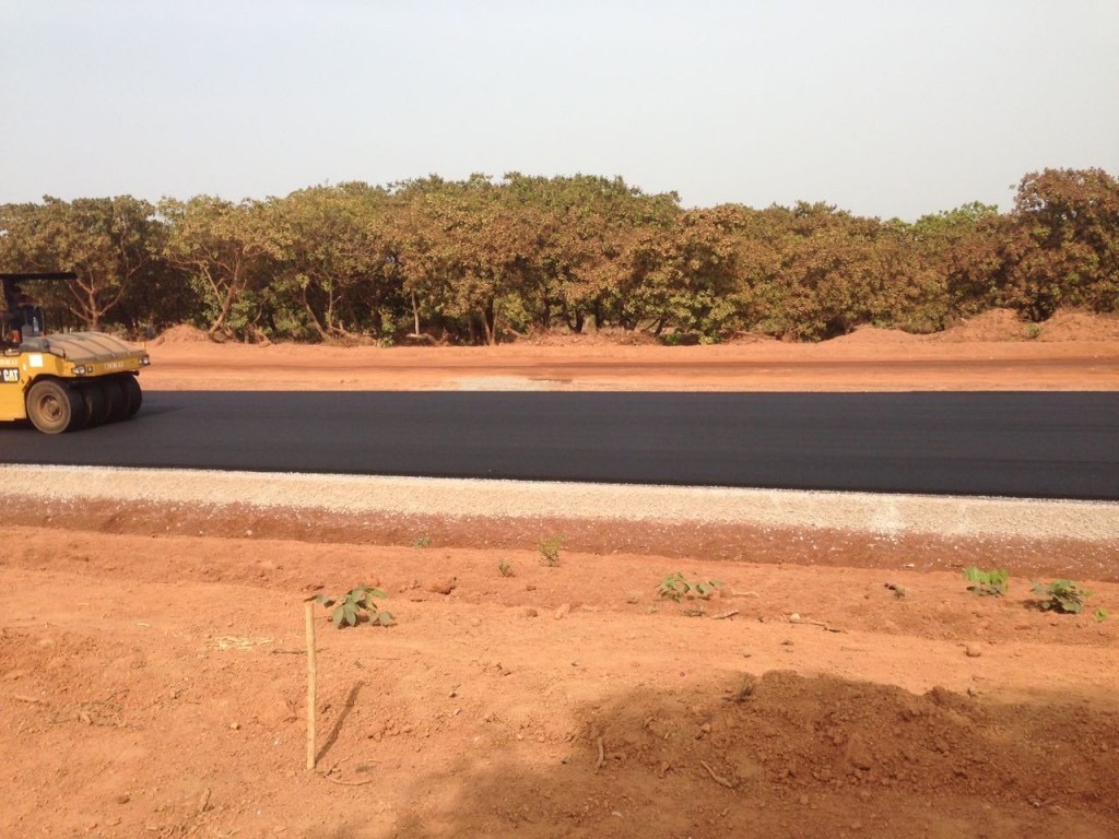 EBOMAF-CI : Ferké-Kong entame sa phase de bitumage