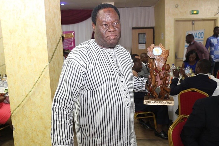 Distinction honorifique : Le PDG de EBOMAF, Mahamadou Bonkoungou, « Grand Patron Africain » du BTP