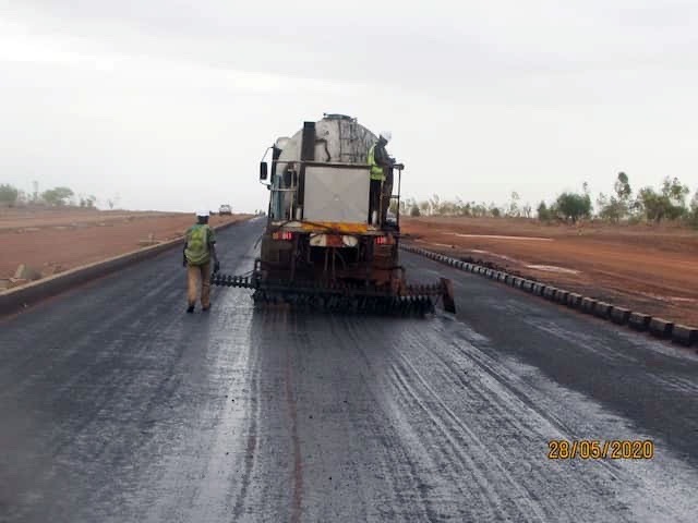 EBOMAF-BF : L'ossature du Contournement Nord a déjà franchi Pabré sur la RN22