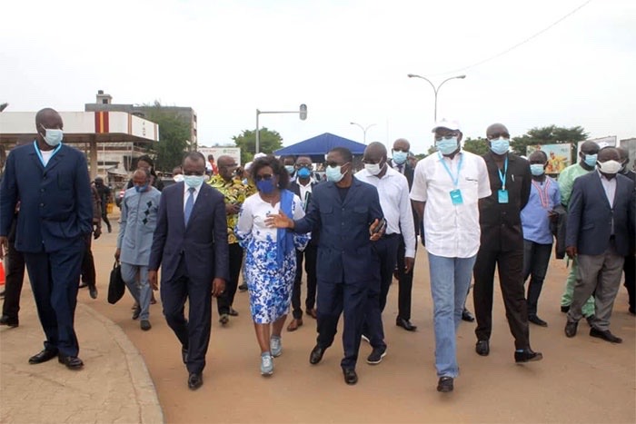 EBOMAF-TOGO : Une visite de haut niveau du chantier Lomé-Kpalimé en guise de top de départ