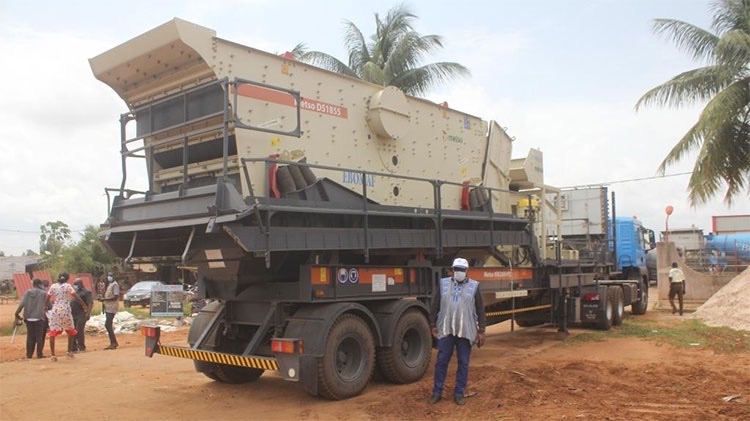 EBOMAF-BF : De la haute technologie sur le chantier du contournement de Ouagadougou