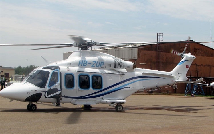 Aviation d’affaires : Liza Transport International (LTI), filiale du Groupe EBOMAF, s’offre un nouvel hélicoptère de classe présidentielle