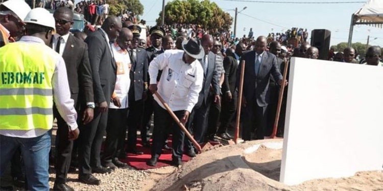 EBOMAF-BF : Démarrage effectif des travaux sur Bouaké-Satama-Sokoro