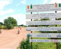 EBOMAF-CI: Un nouveau marché pour les travaux routiers de Boundiali-Dianra sur 91,8 km
